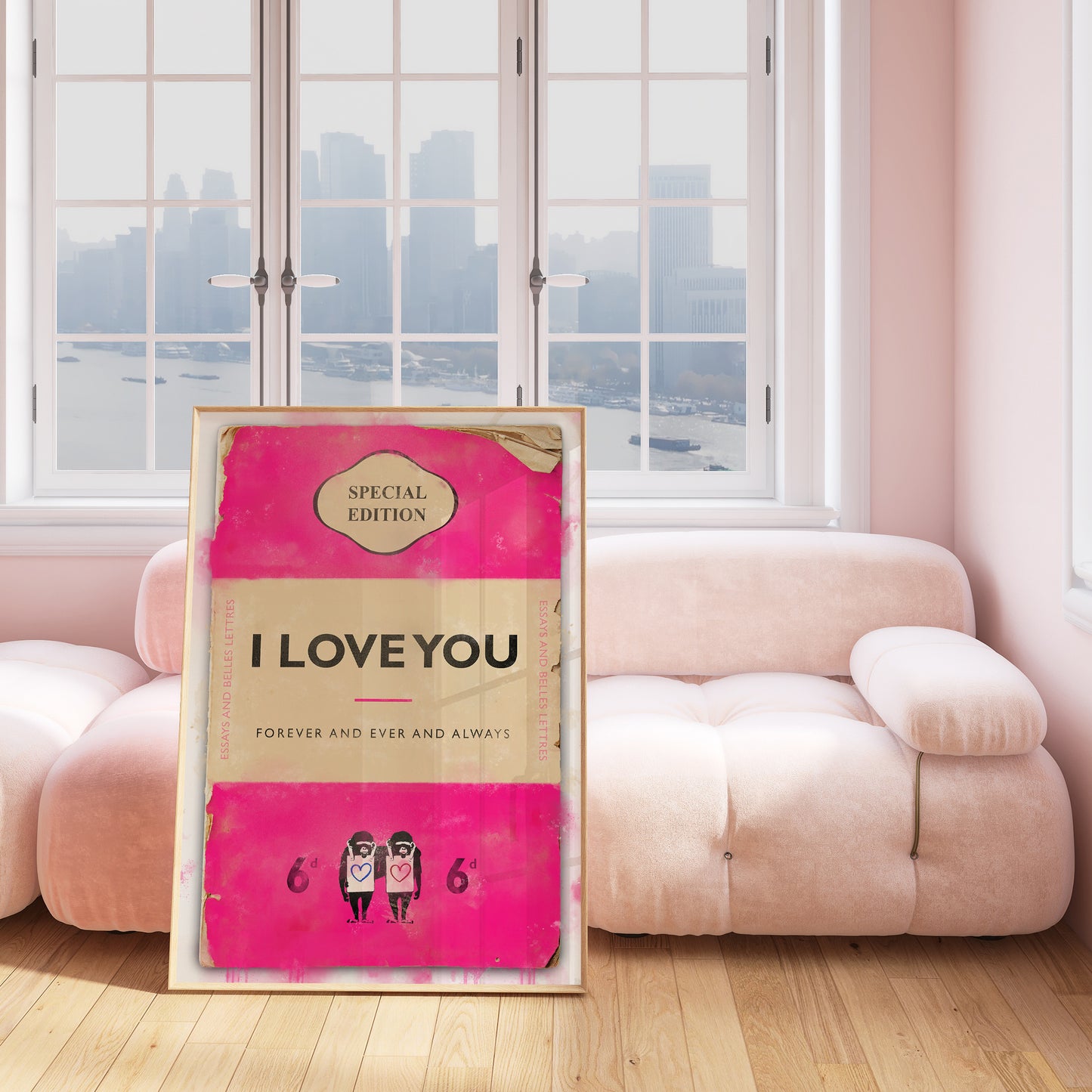 Personalised Book Cover Art Print (Oversized Design) New This Week! - Magic Posters