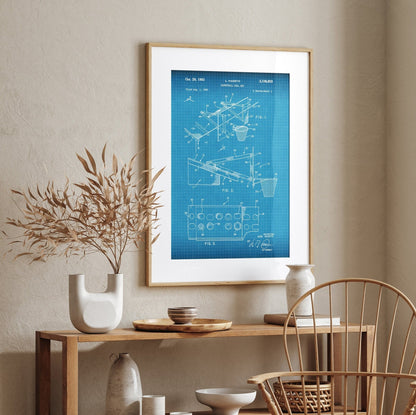 Basketball Goal 1963 Patent Print - Magic Posters