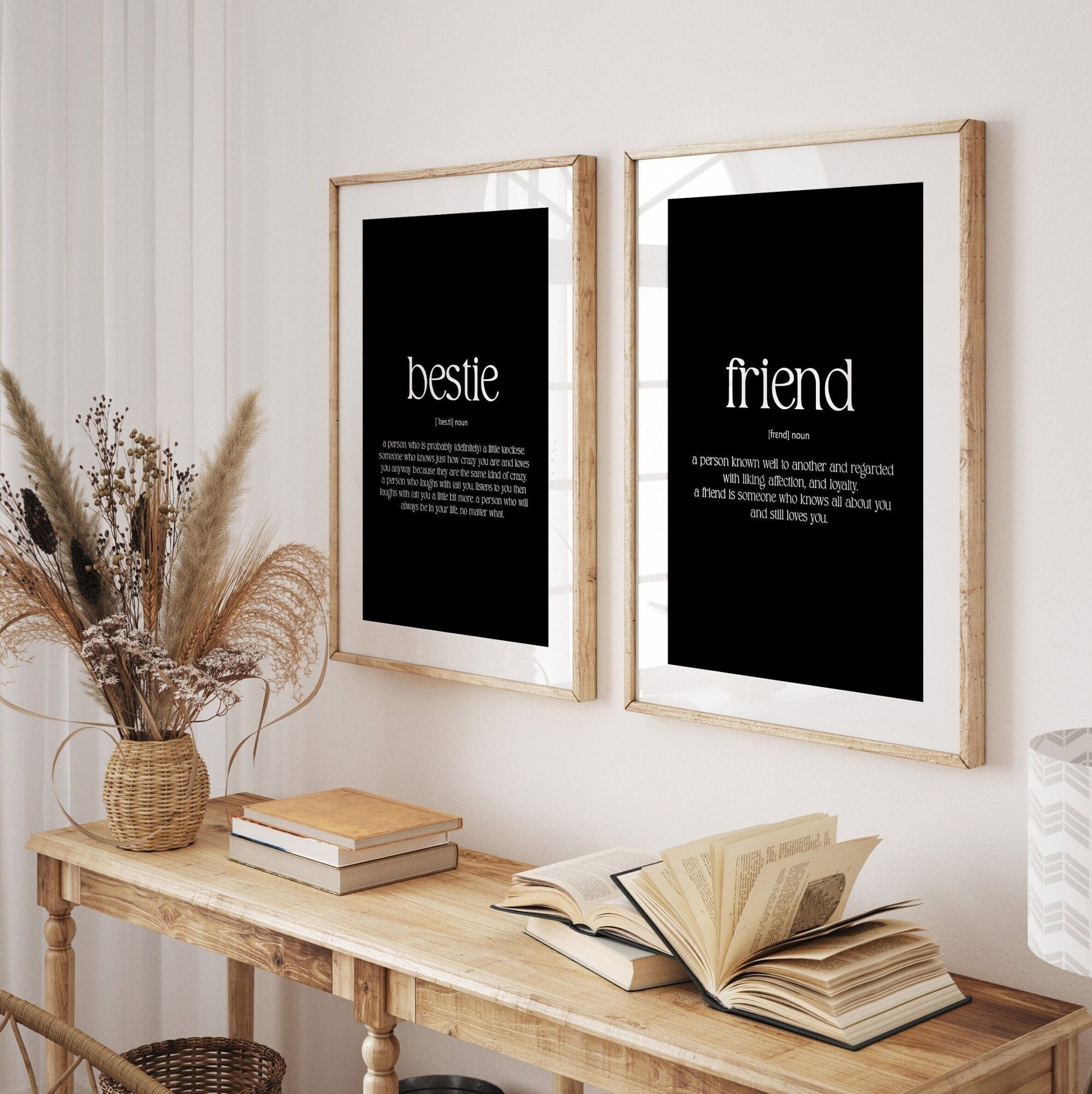 Bestie Set Of 2 Definition Prints - Magic Posters