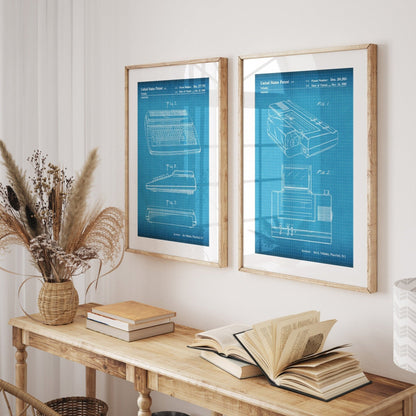 Commodore Computer Set Of 2 Patent Prints - Magic Posters