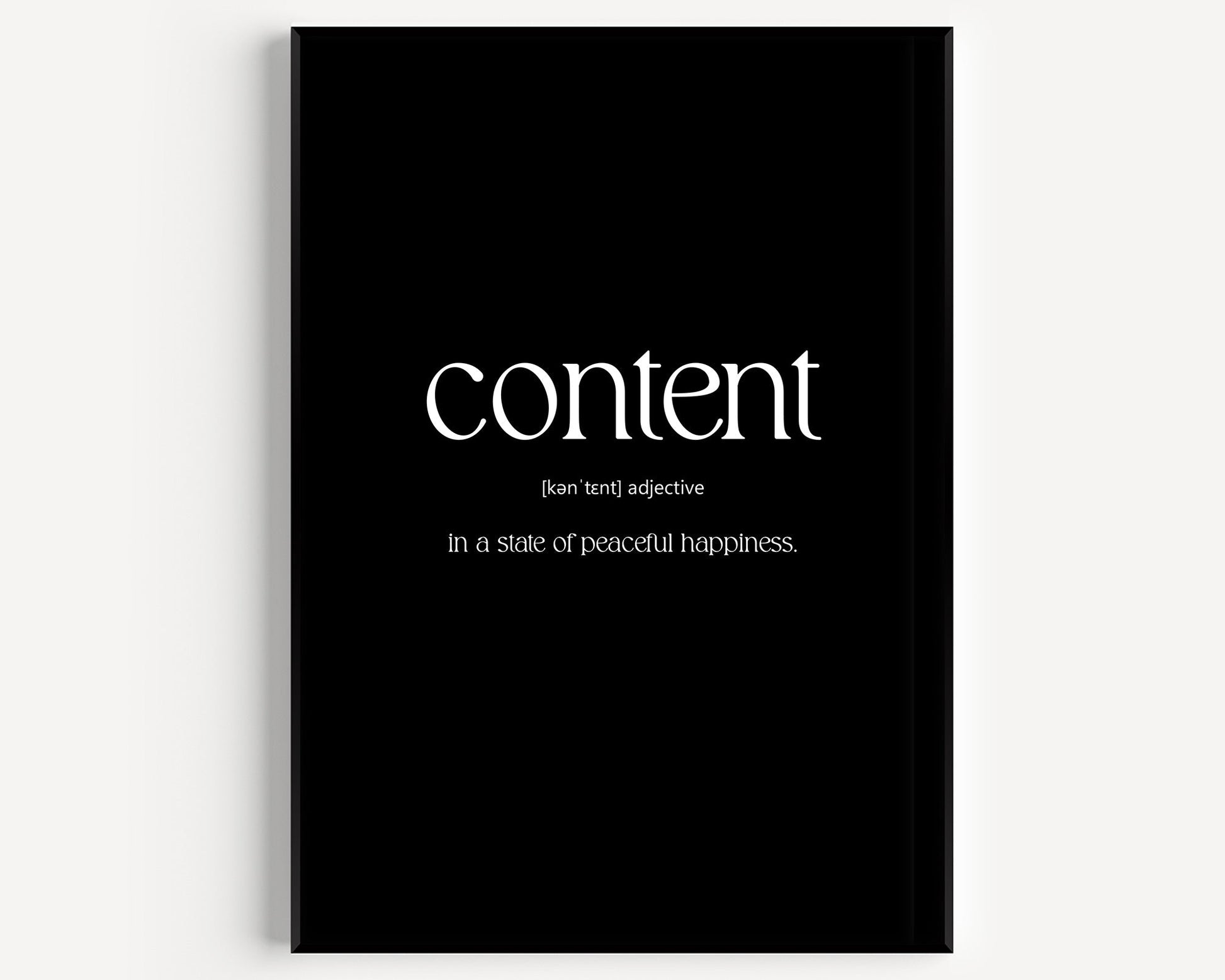 Content Definition Print - Magic Posters