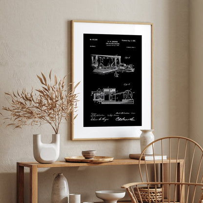 Cow Milking Machine 1900 Patent Print - Magic Posters