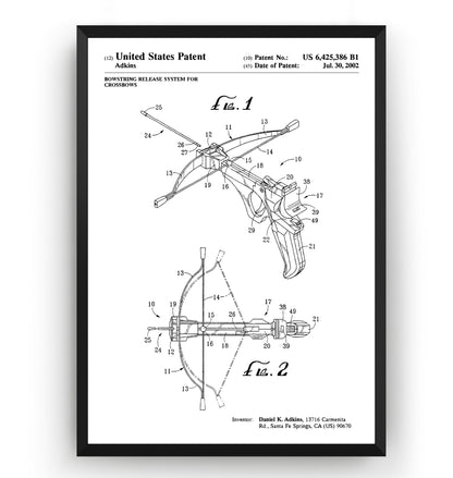 Crossbow 2002 Patent Print - Magic Posters