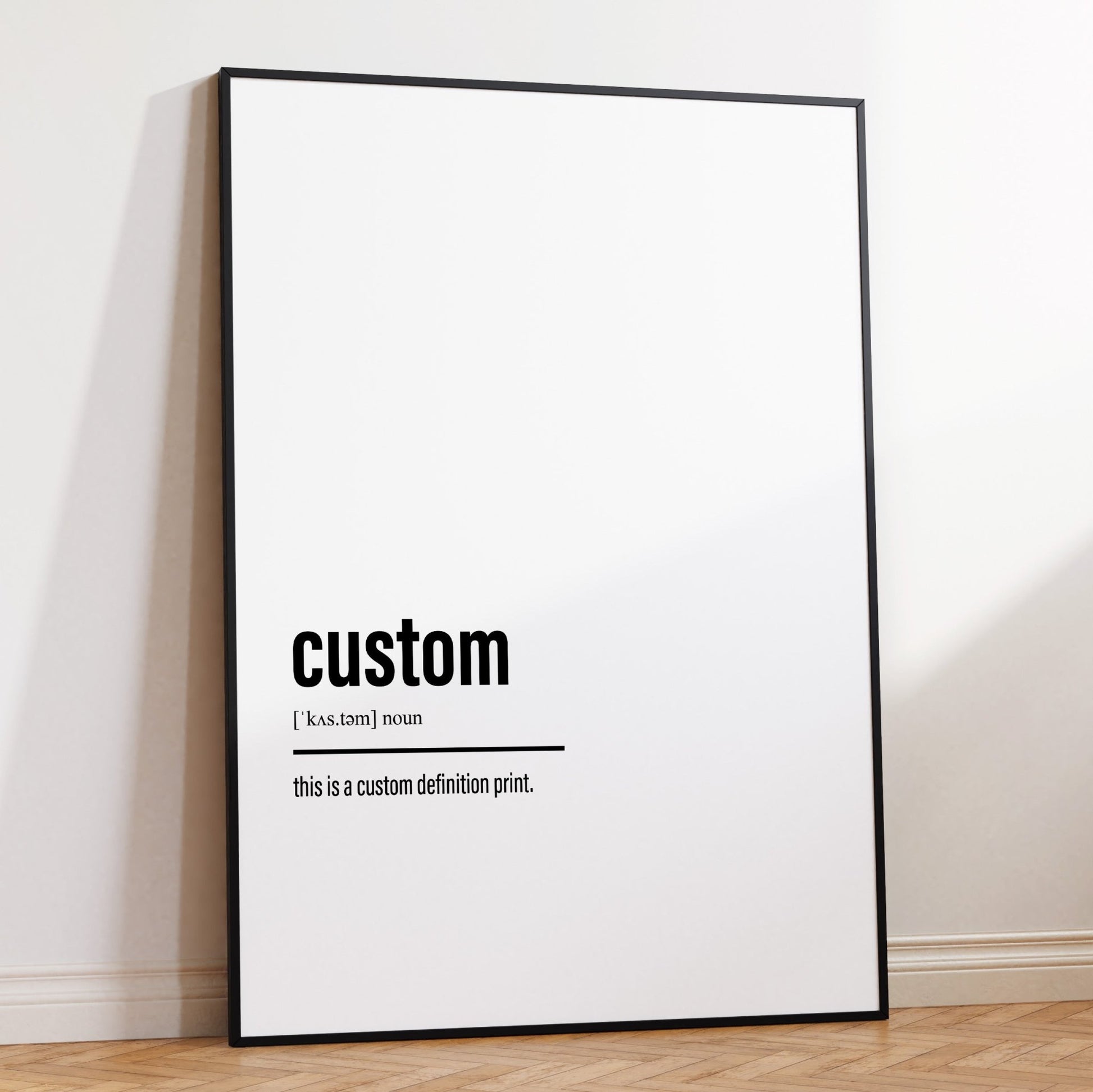 Custom Definition Print - Magic Posters