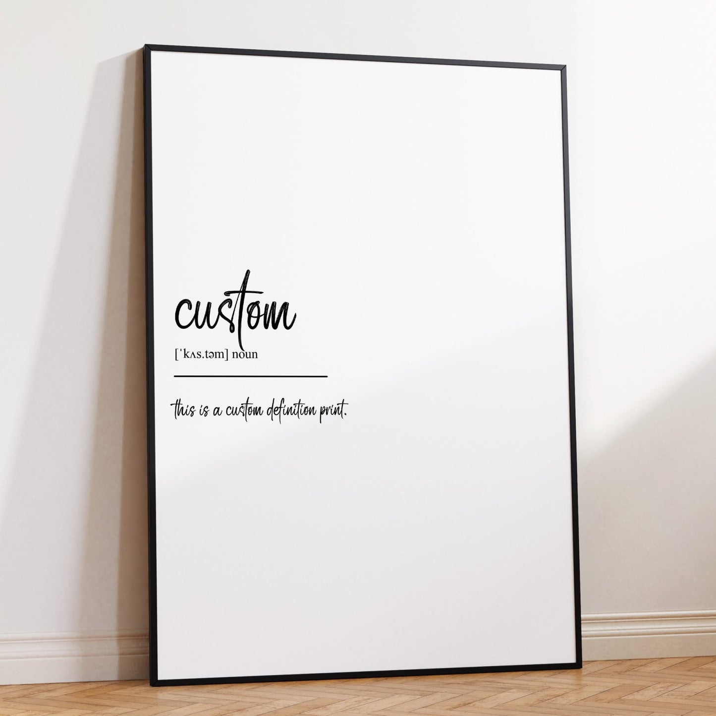 Custom Definition Print - Magic Posters