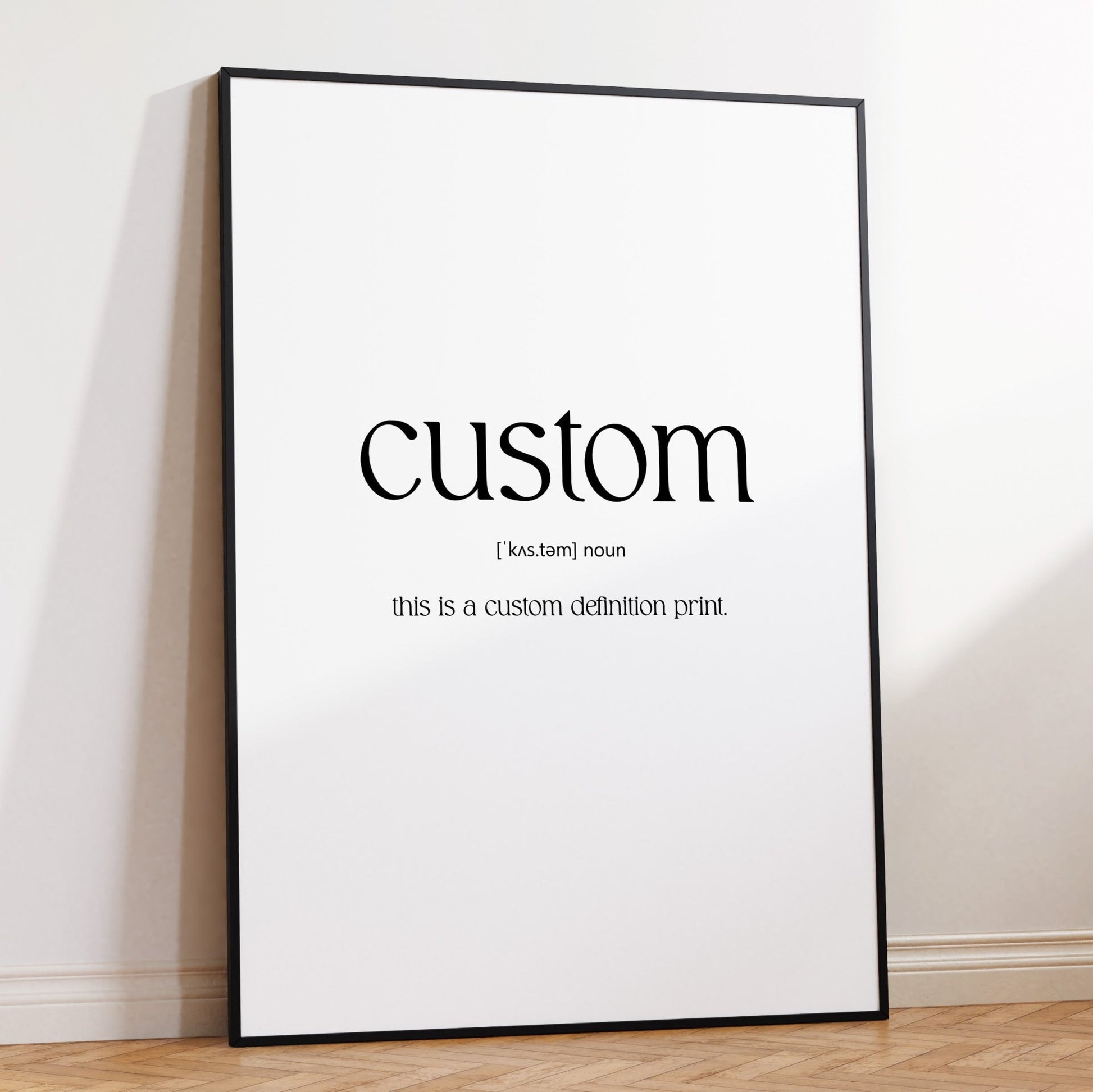 Custom Definition Print - Magic Posters