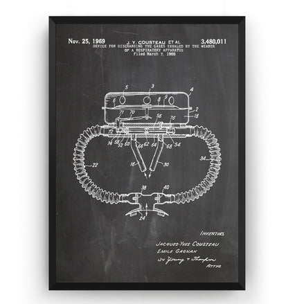 Device for Discharging Gases 1969 Patent Print - Magic Posters