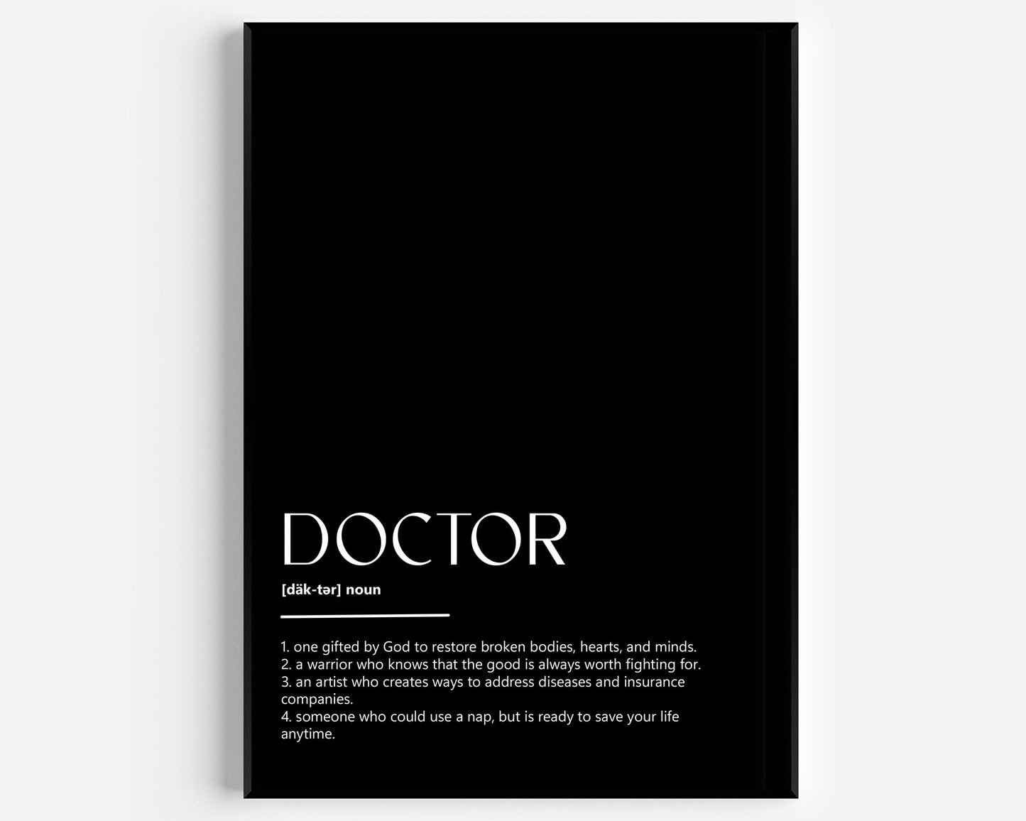 Doctor Definition Print V3 - Magic Posters