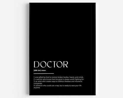 Doctor Definition Print V3 - Magic Posters