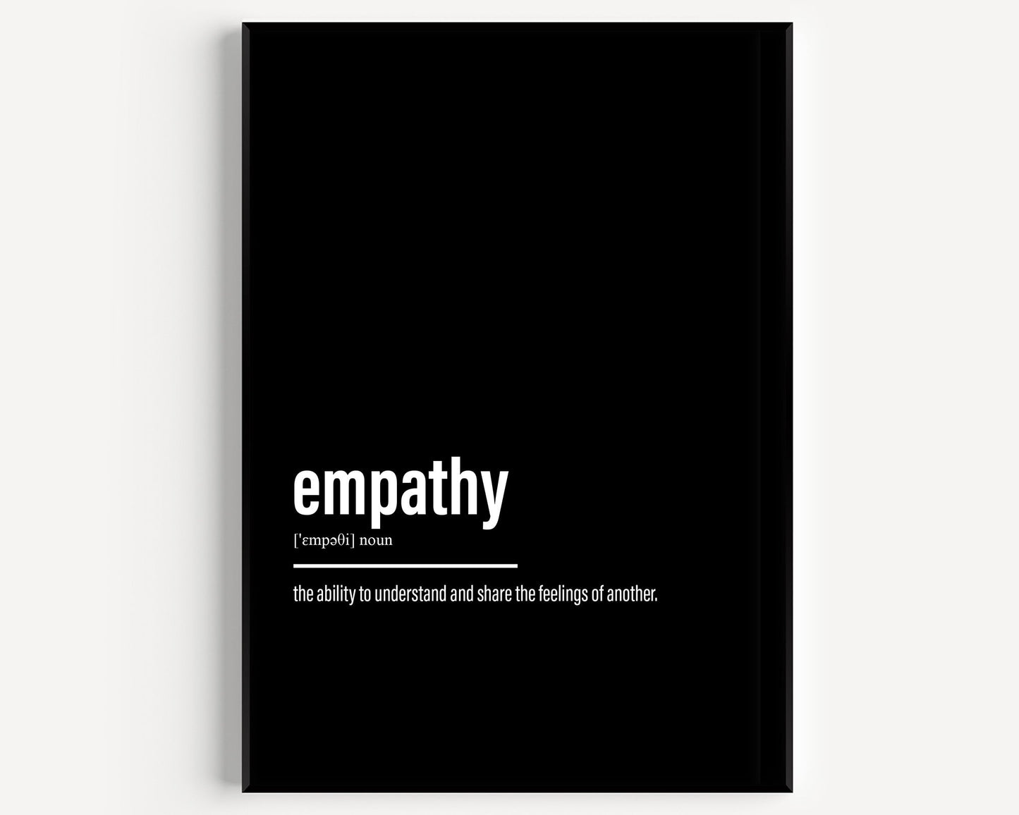 Empathy Definition Print - Magic Posters