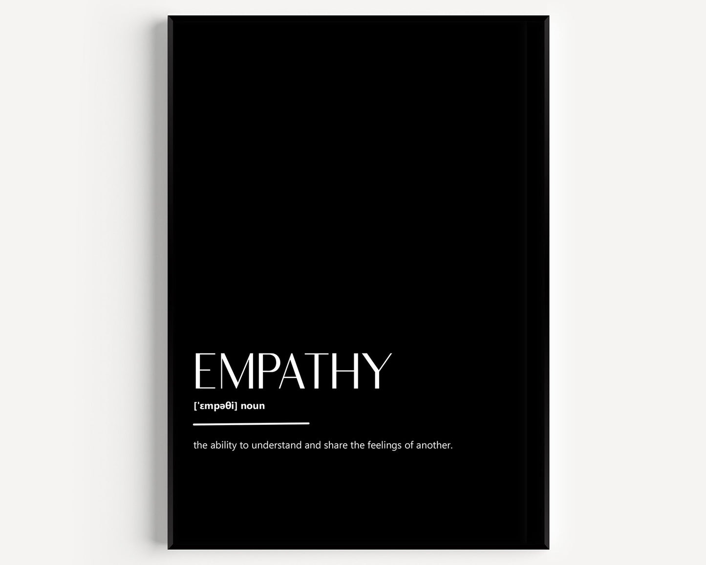 Empathy Definition Print - Magic Posters