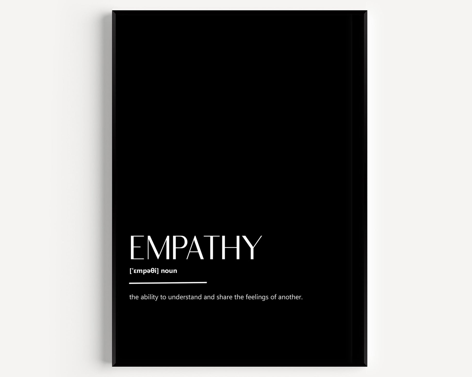 Empathy Definition Print - Magic Posters