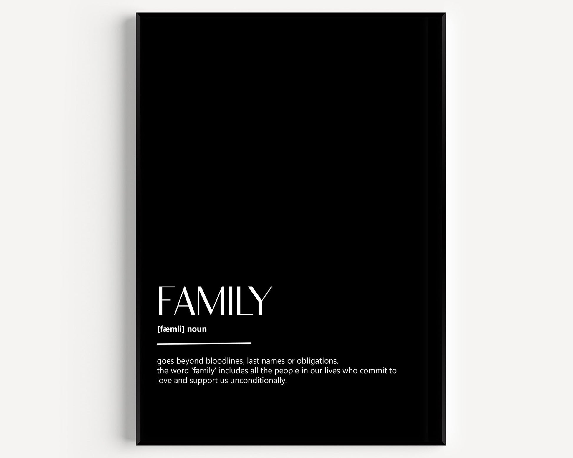 Family Definition Print V4 - Magic Posters