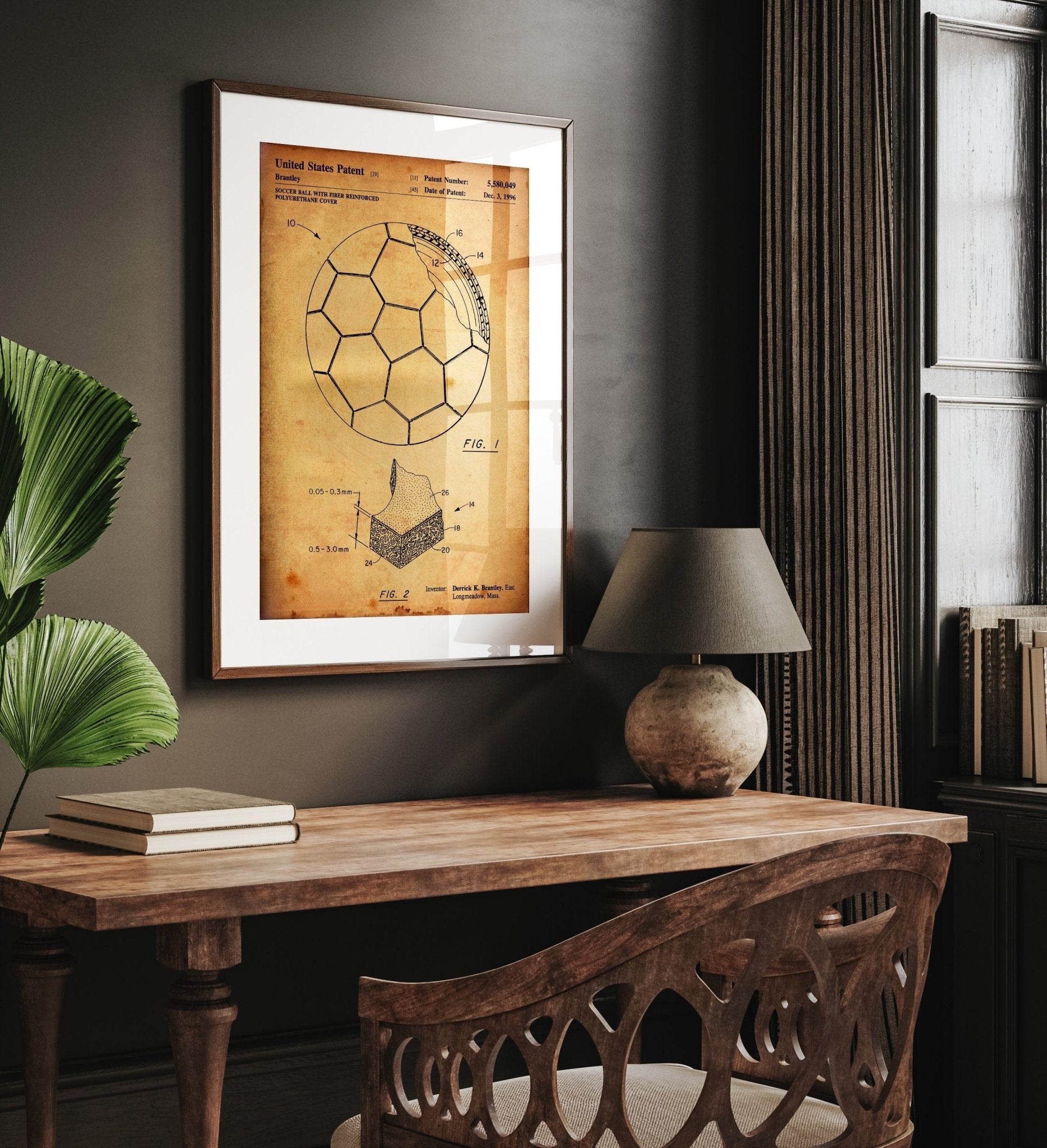 Football Patent Print - Magic Posters