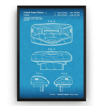 Genesis 32X 1996 Patent Print - Magic Posters