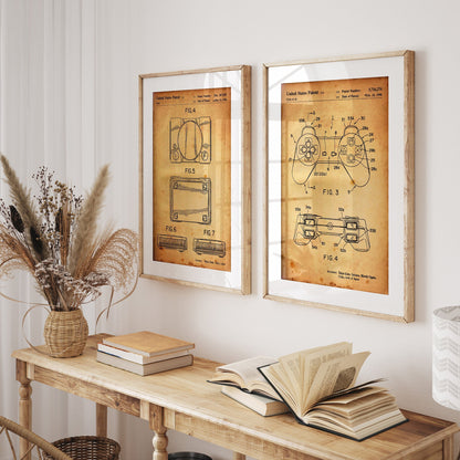 PS Set Of 2 Patent Prints - Magic Posters