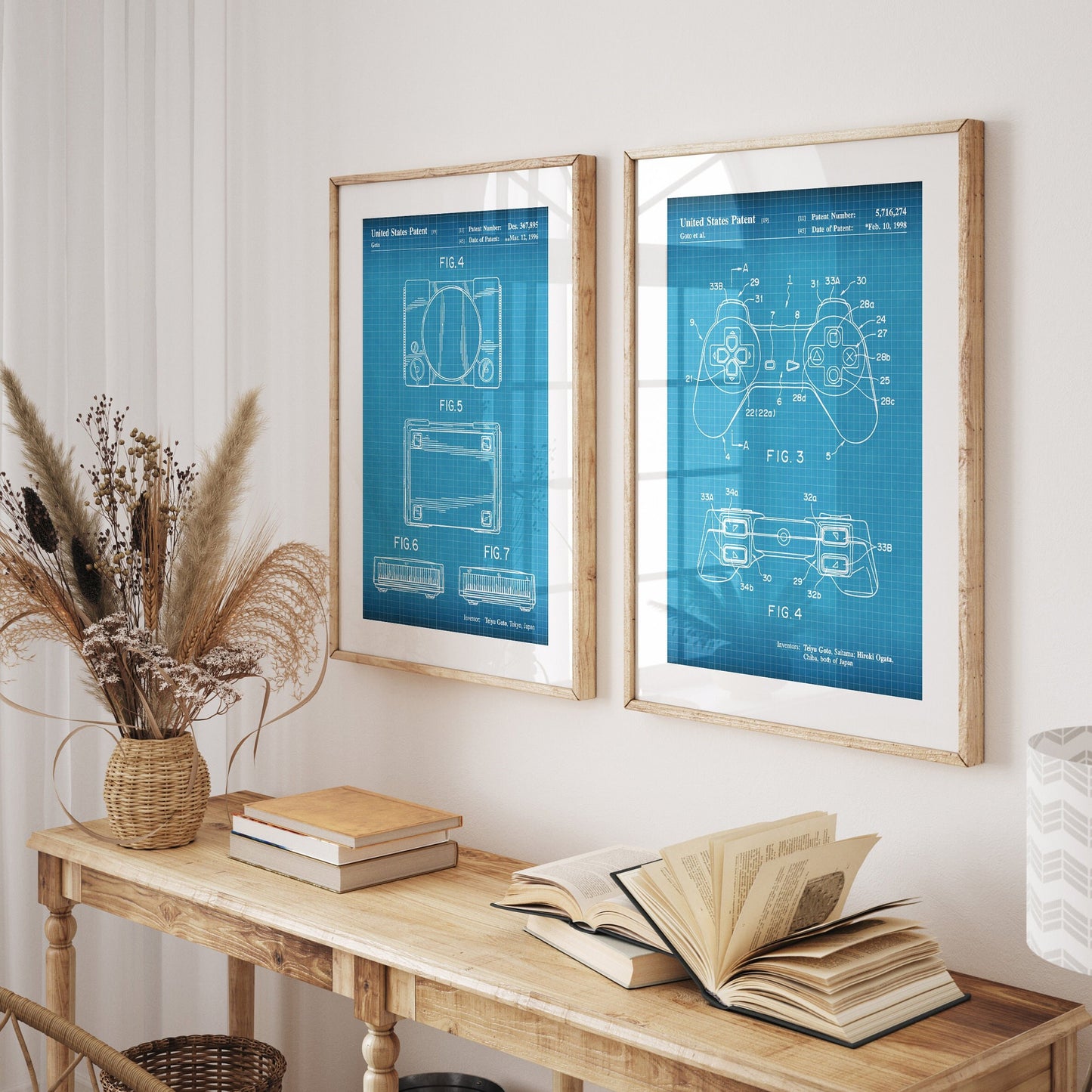 PS Set Of 2 Patent Prints - Magic Posters