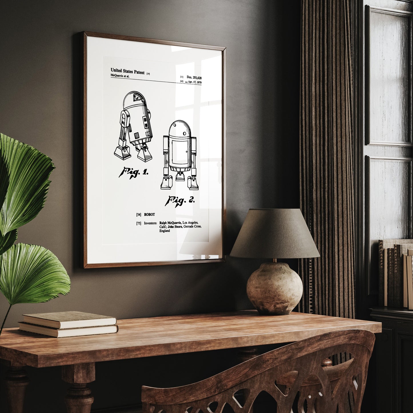 R2D2 Patent Print - Magic Posters