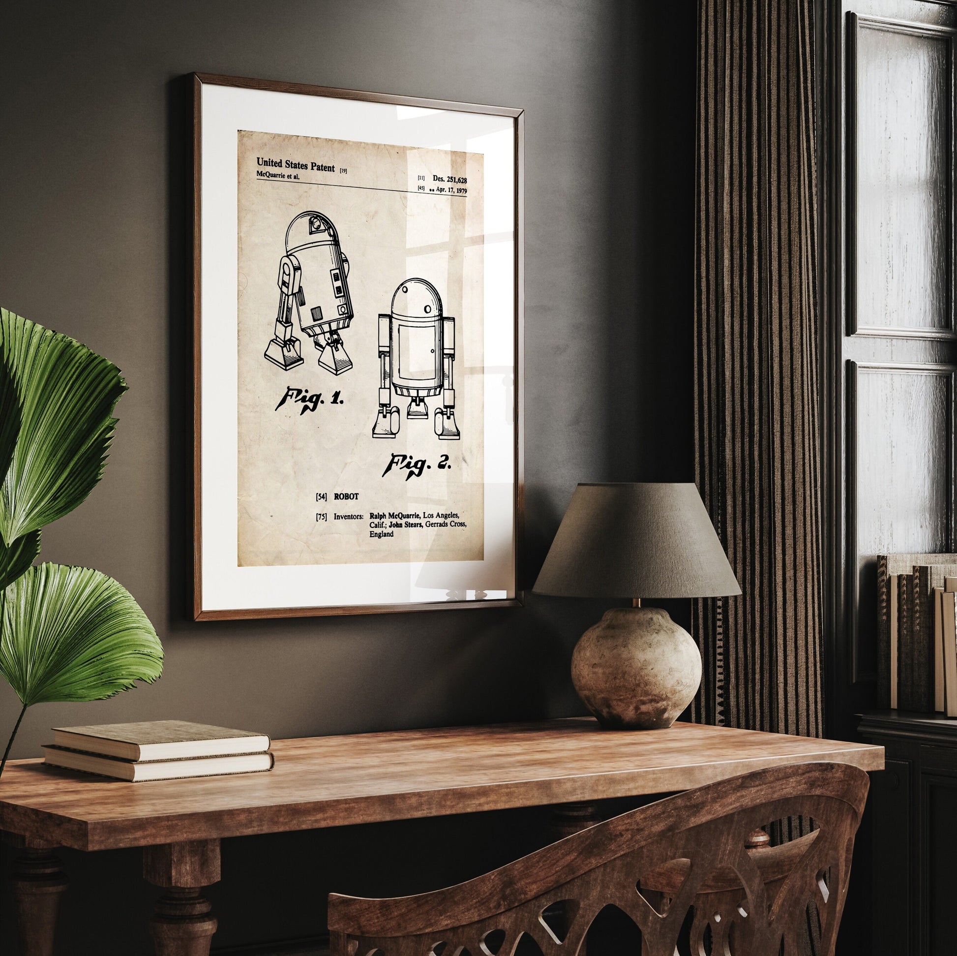 R2D2 Patent Print - Magic Posters