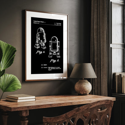 R2D2 Patent Print - Magic Posters