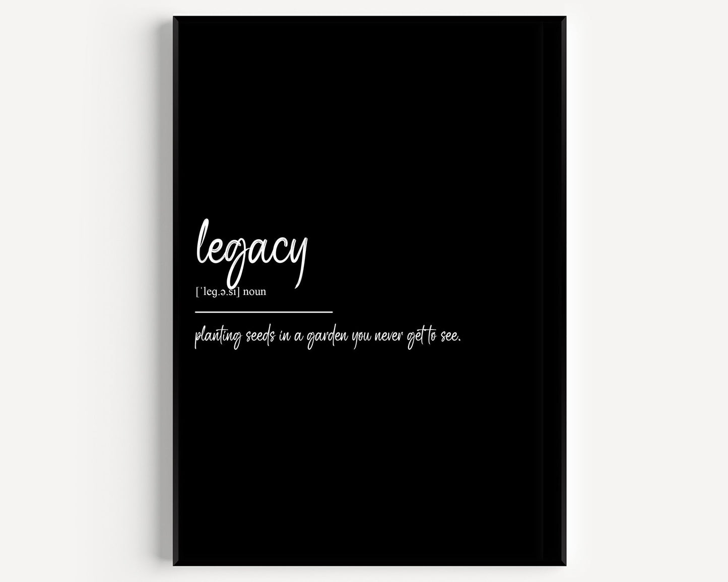 Legacy Definition Print - Magic Posters