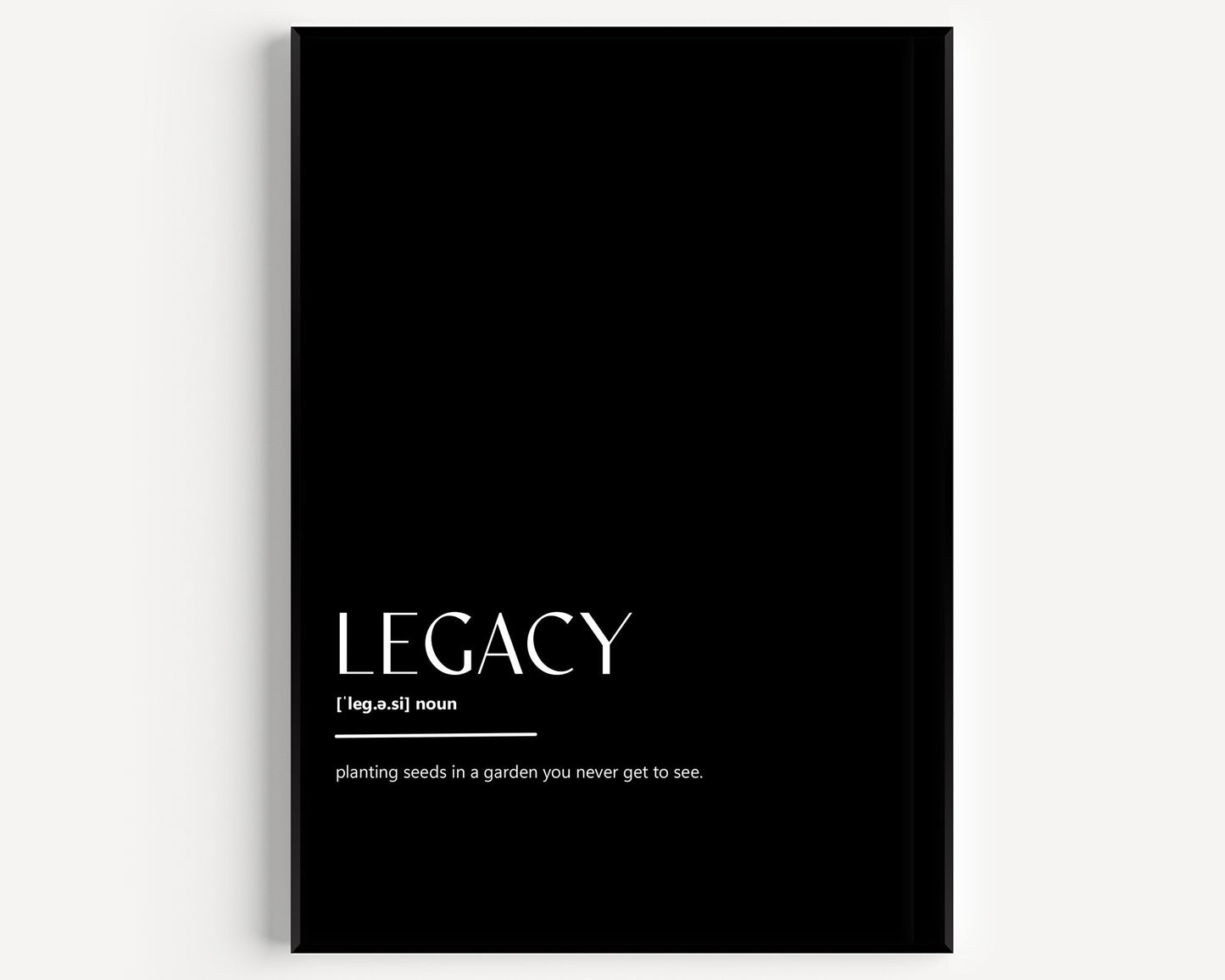 Legacy Definition Print - Magic Posters