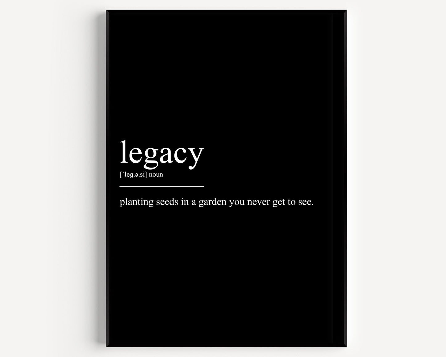 Legacy Definition Print - Magic Posters