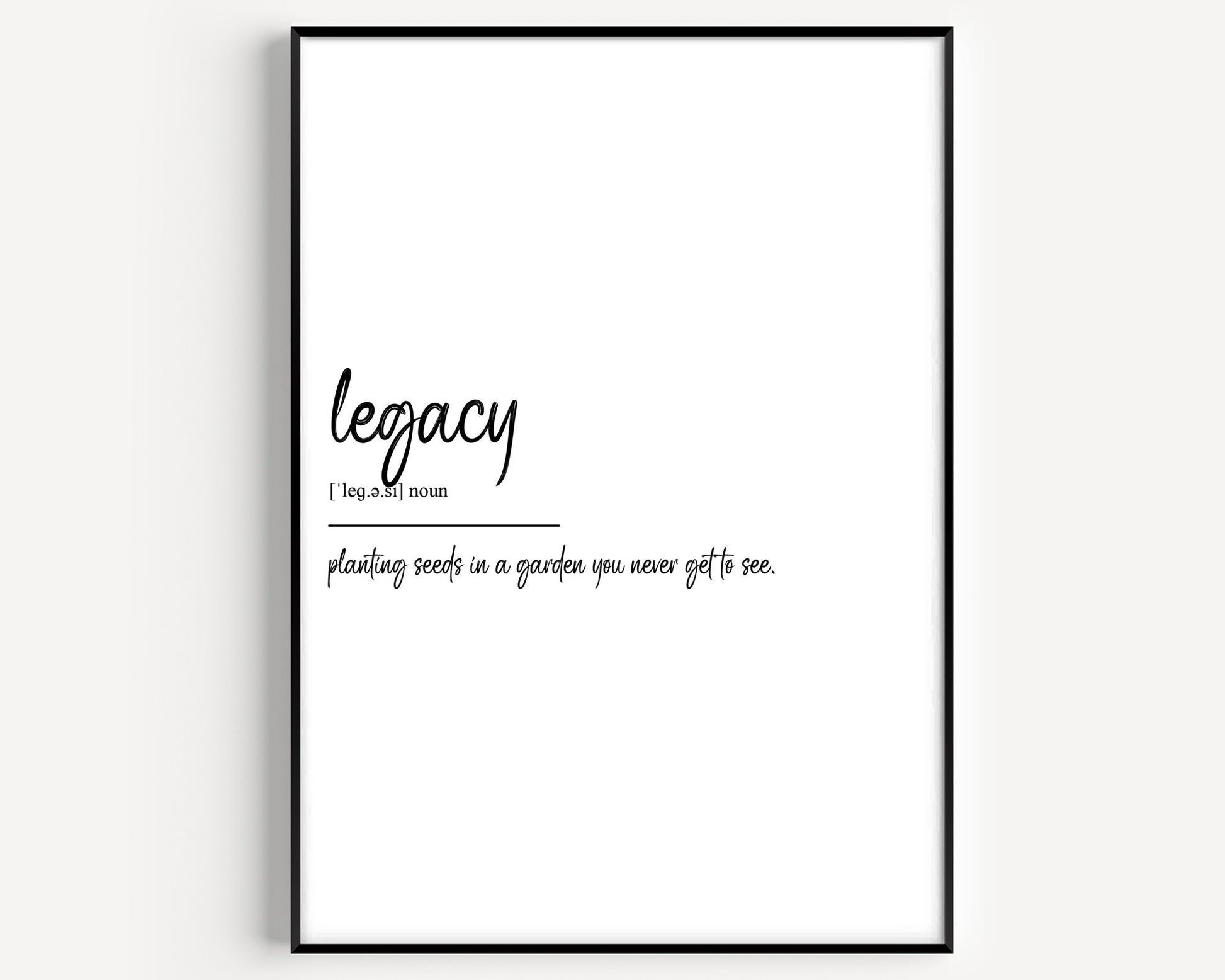 Legacy Definition Print - Magic Posters