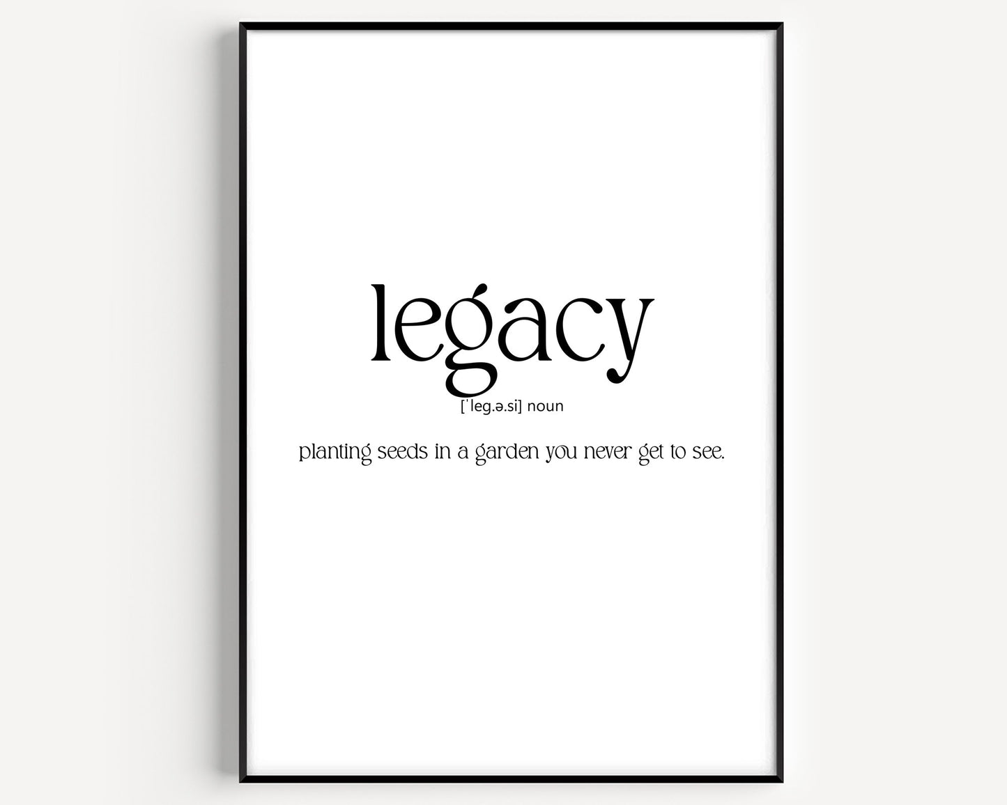 Legacy Definition Print - Magic Posters