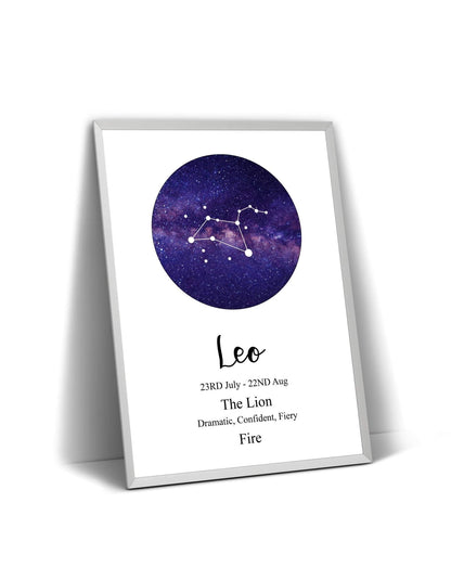 Leo Zodiac Print - Magic Posters