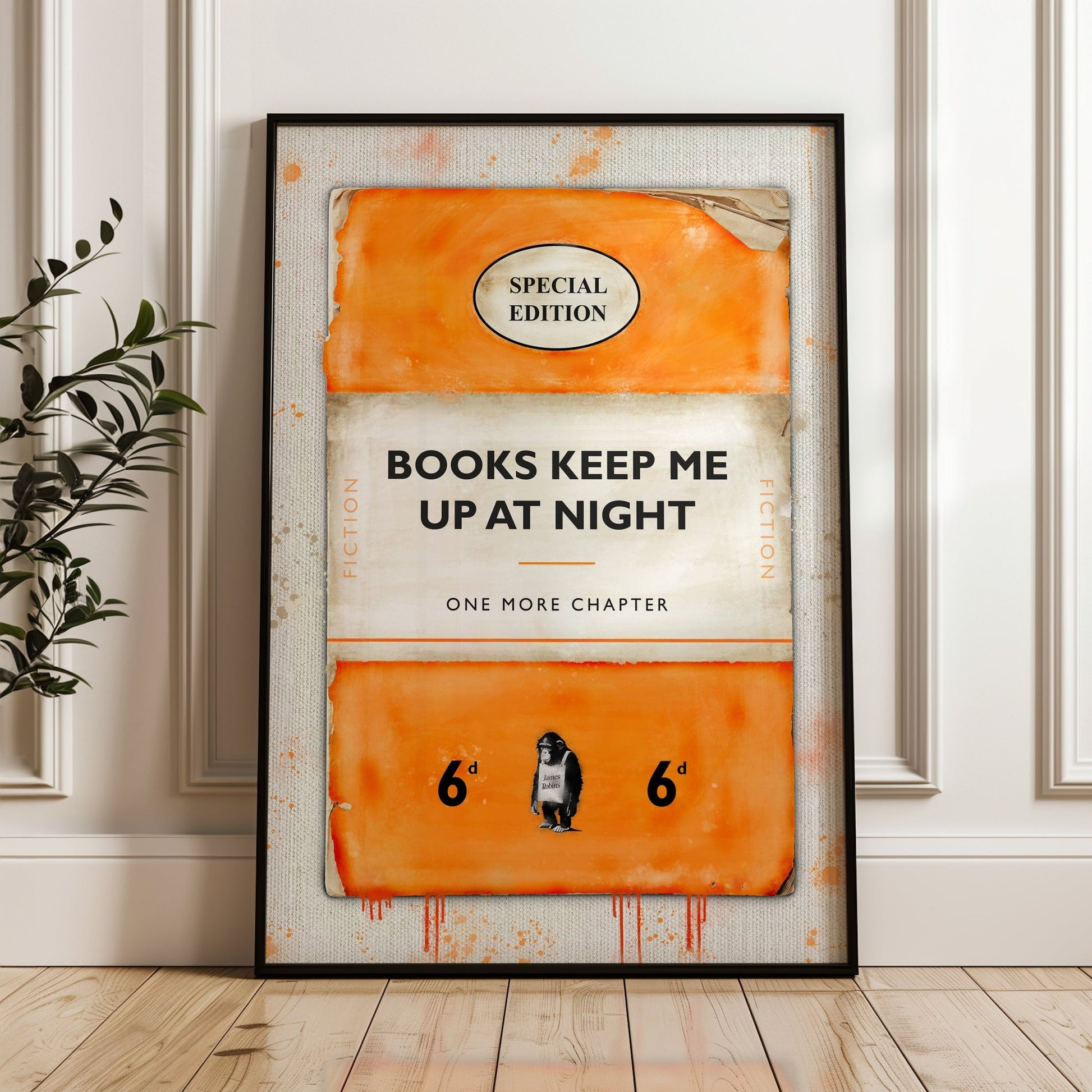 Limited Edition James Robins Books Keep Me Up At Night Print - Magic Posters