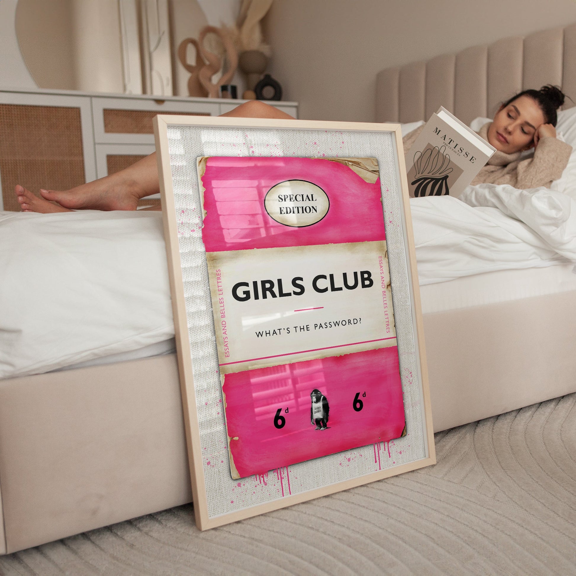 Limited Edition James Robins Girls Club Print - Magic Posters