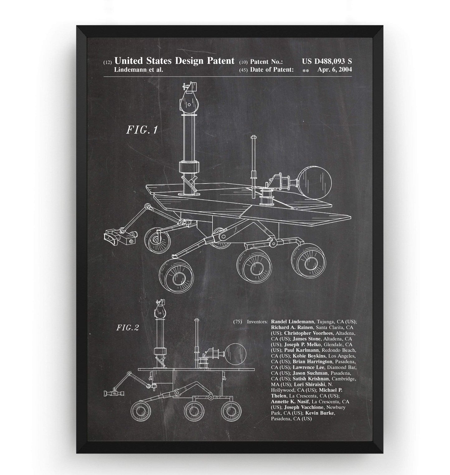 Mars Rover Patent Print - Magic Posters