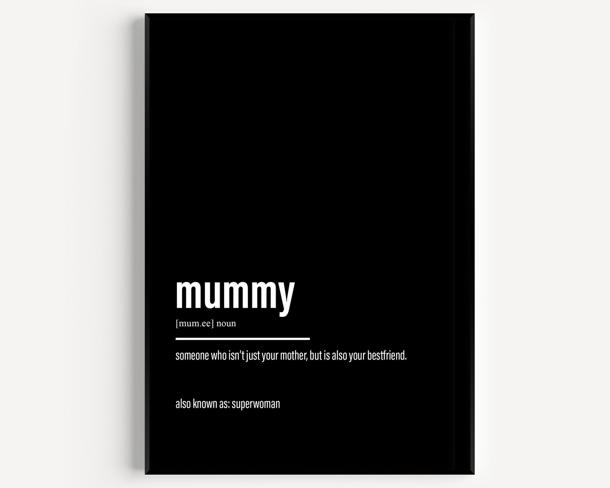 Mummy Definition Print - Magic Posters