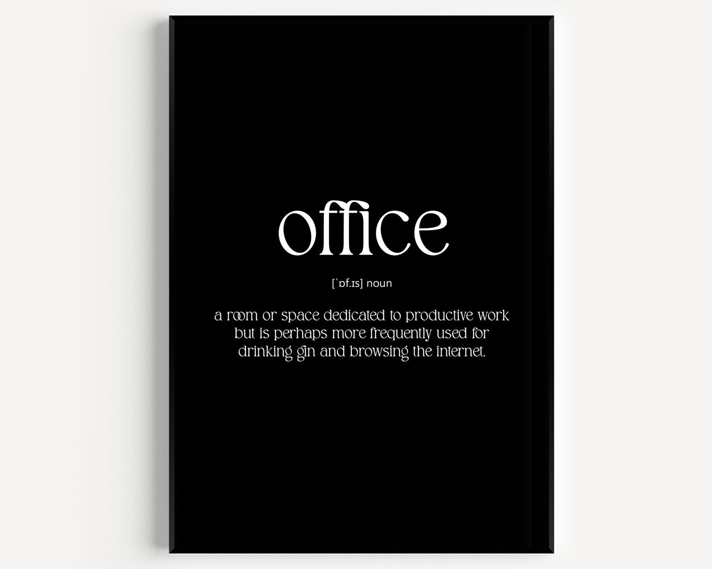 Office Definition Print - Magic Posters