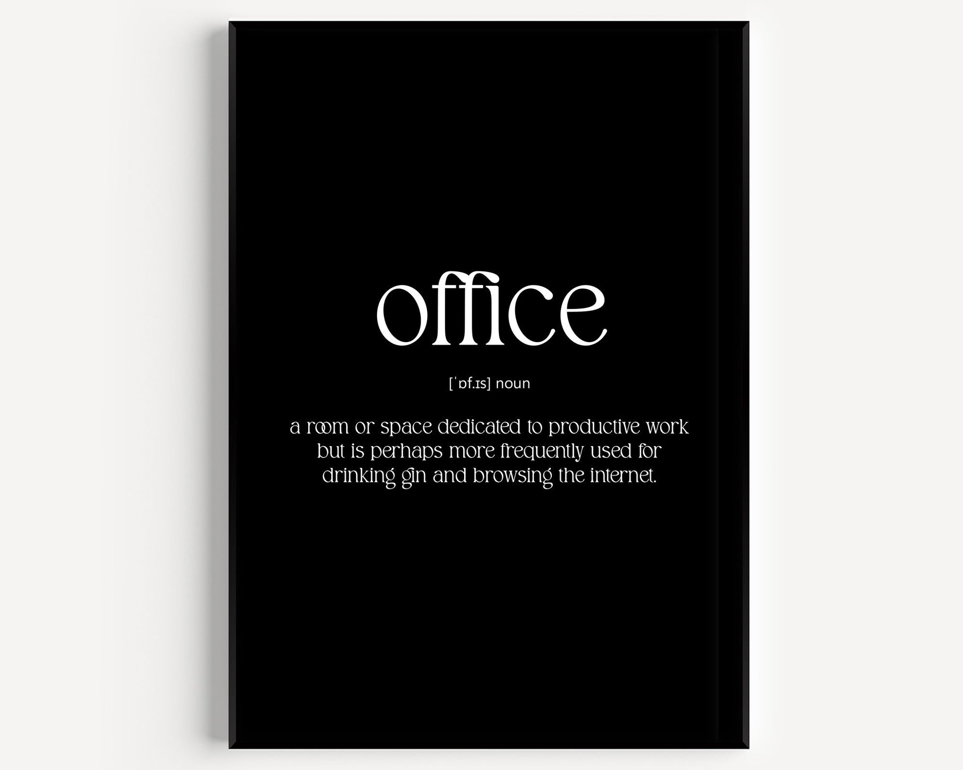 Office Definition Print - Magic Posters