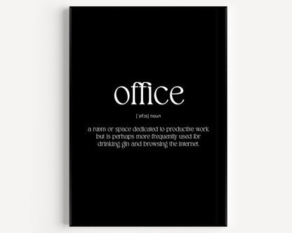 Office Definition Print - Magic Posters