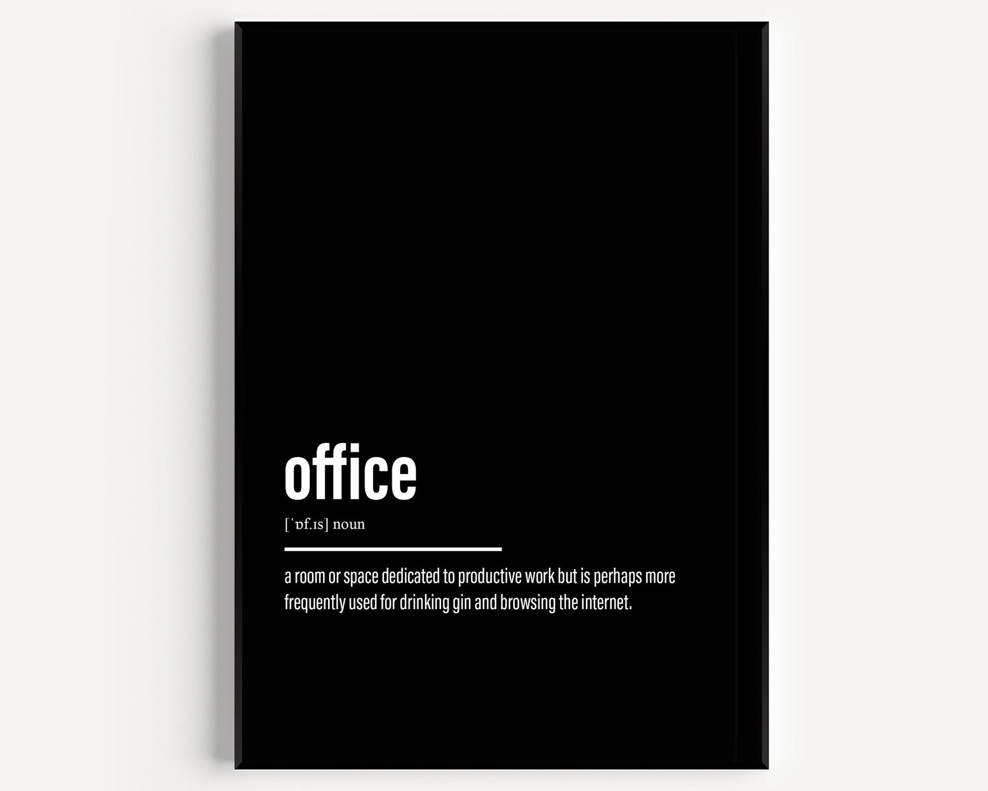 Office Definition Print - Magic Posters