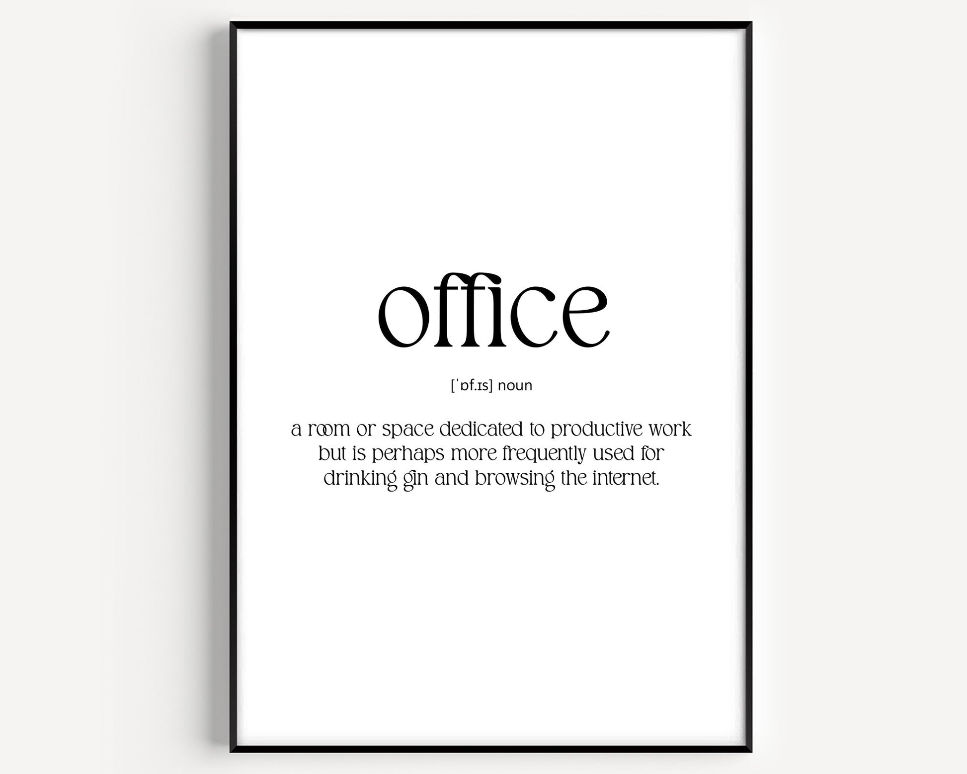 Office Definition Print - Magic Posters