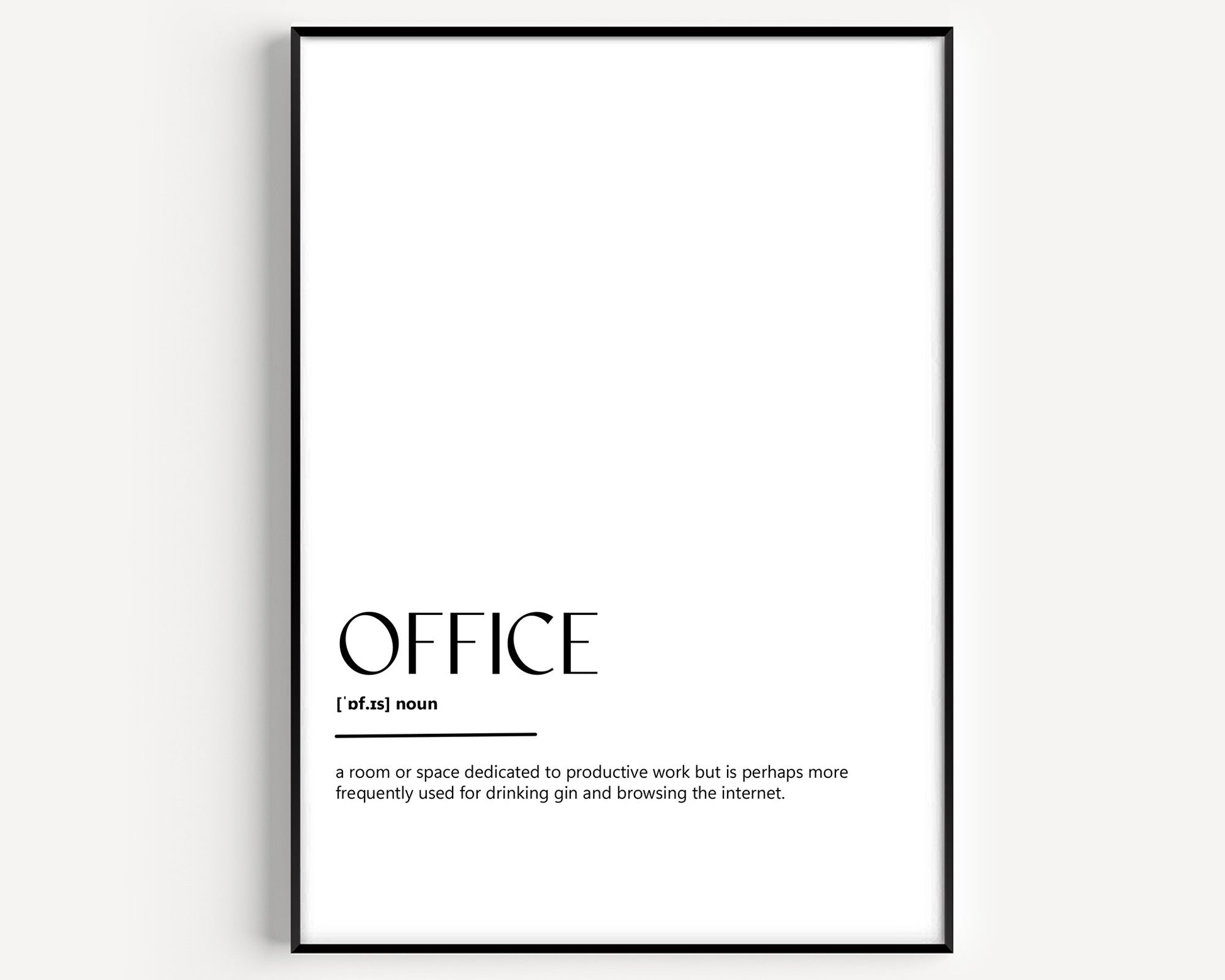 Office Definition Print - Magic Posters