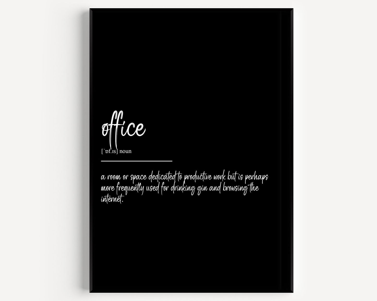 Office Definition Print - Magic Posters