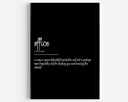 Office Definition Print - Magic Posters