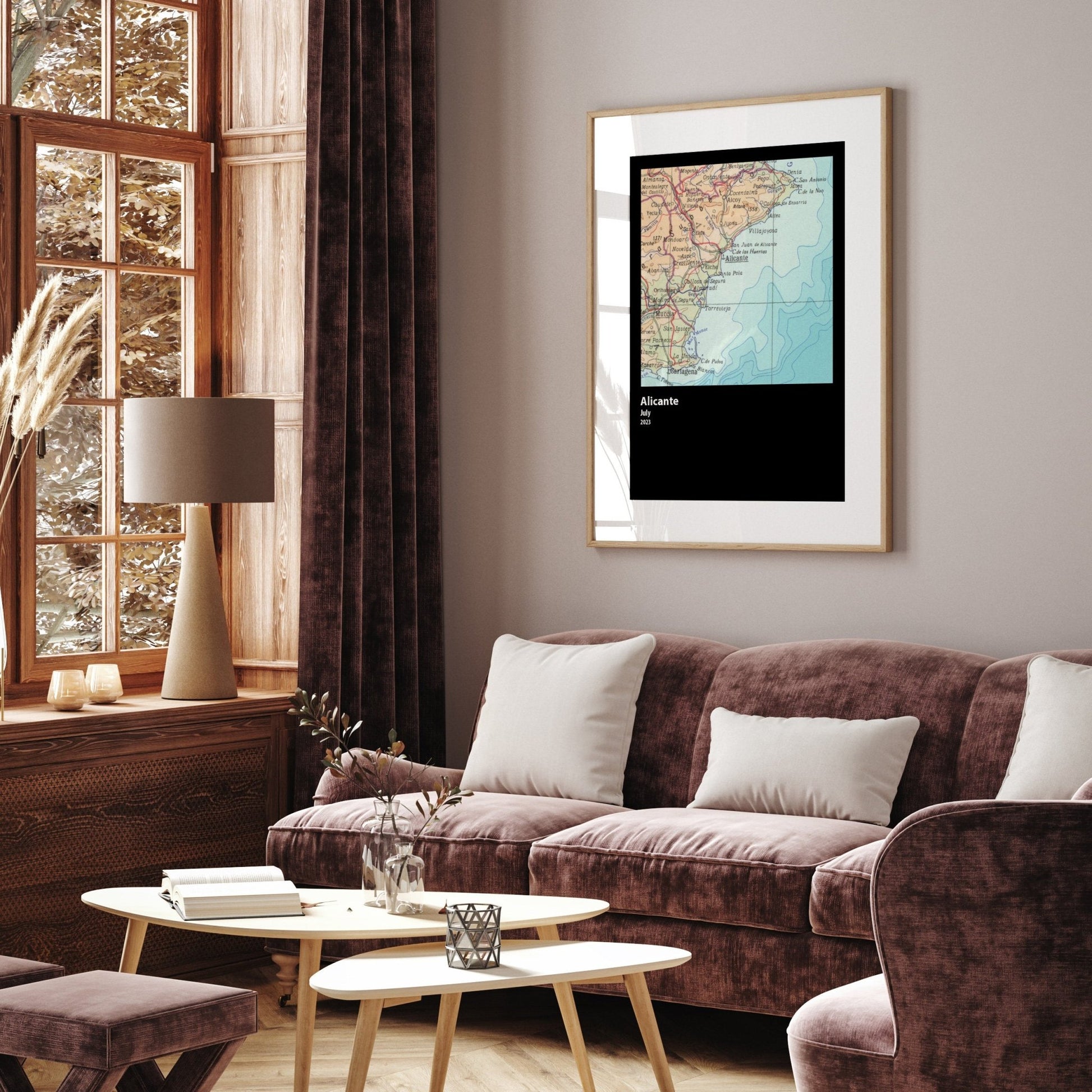 Personalised City Map Print - Magic Posters