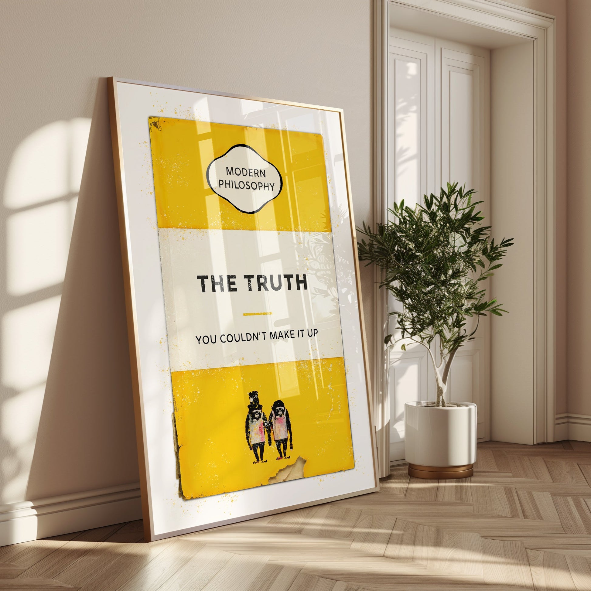 Personalised The Truth Book Cover Art Print - Magic Posters