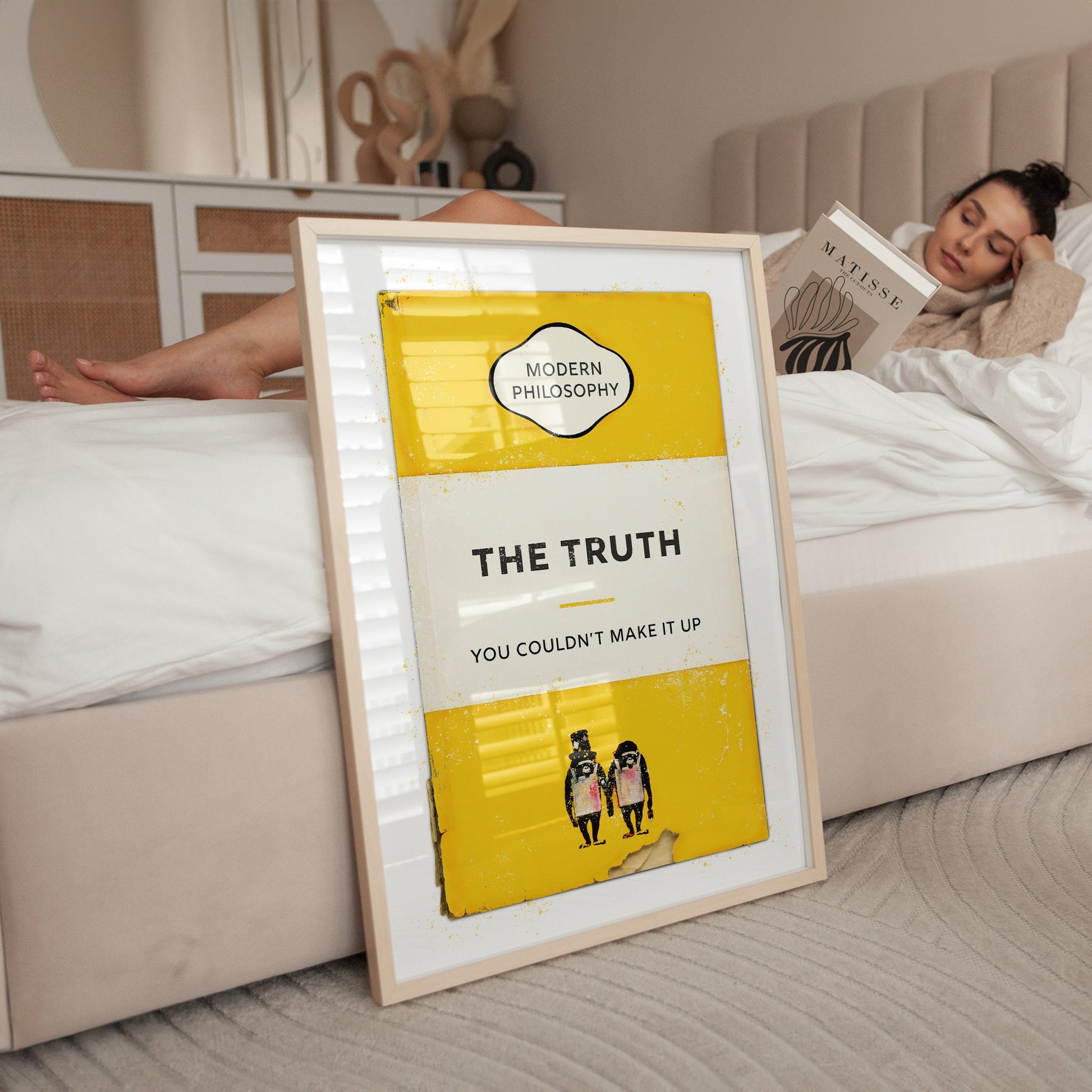 Personalised The Truth Book Cover Art Print - Magic Posters