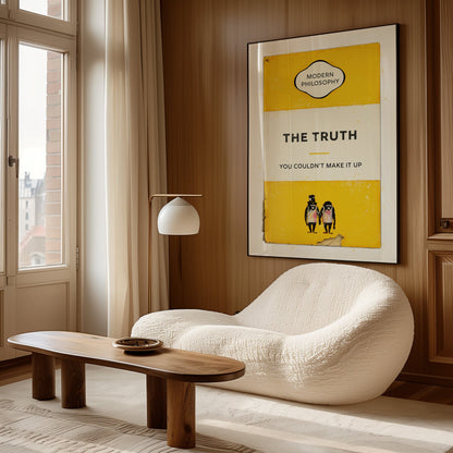 Personalised The Truth Book Cover Art Print - Magic Posters