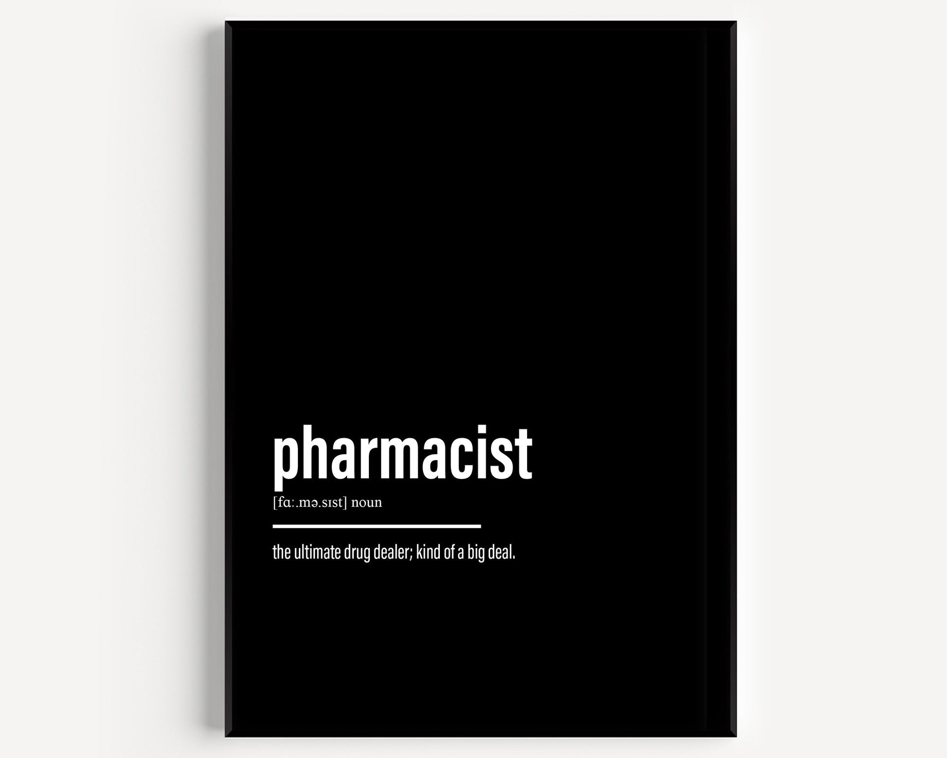 Pharmacist Definition Print - Magic Posters