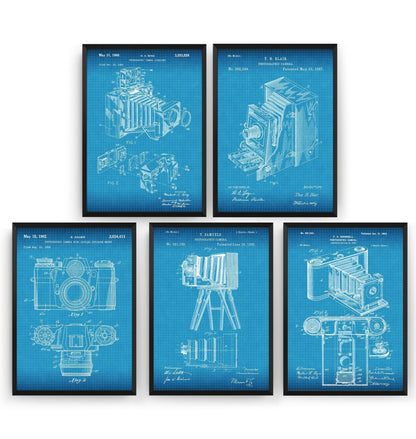 Photography Set Of 5 Patent Prints - Magic Posters