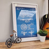 Star Trek USS Enterprise 1981 Patent Print - Magic Posters