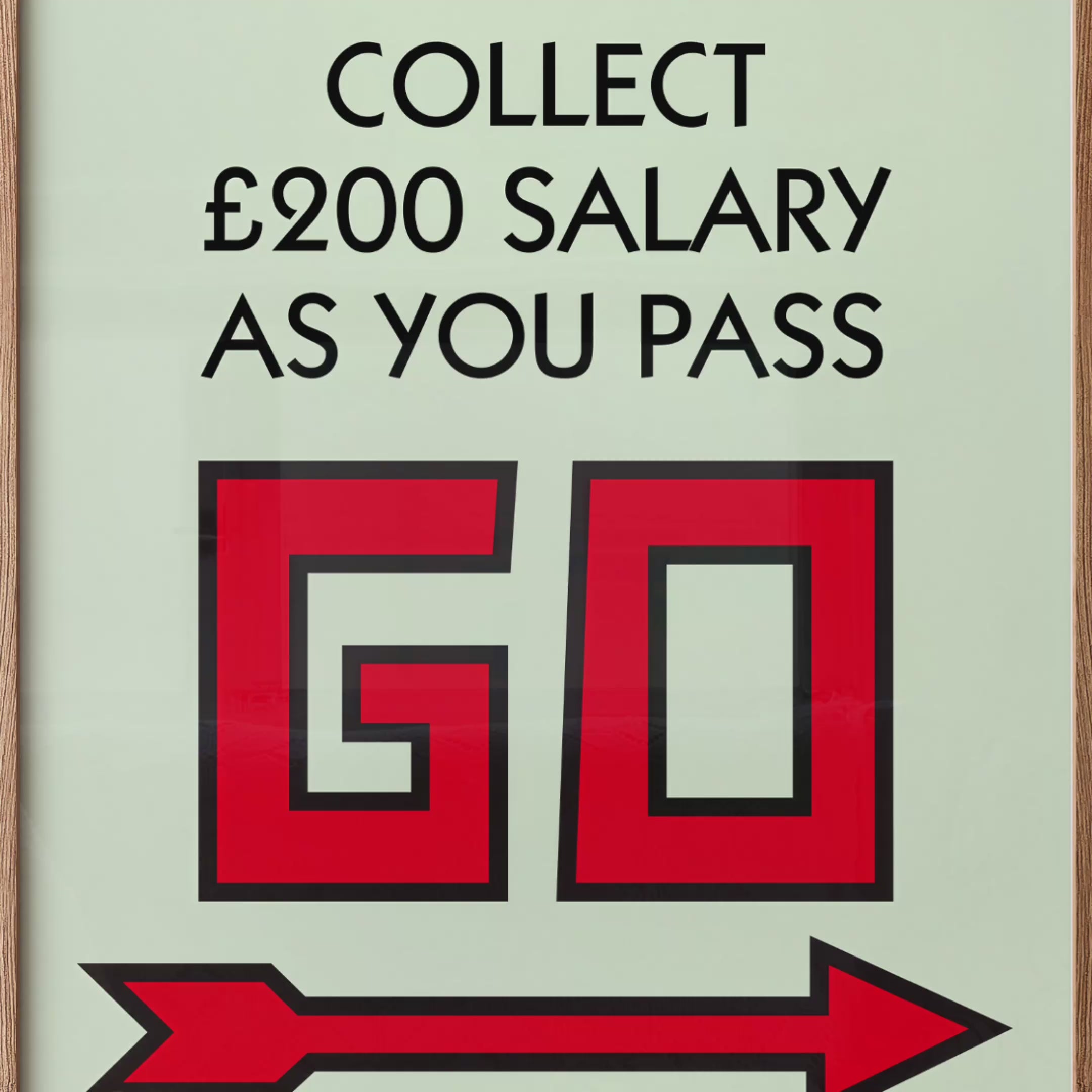 Personalised Game Board Prints (Light Green) - Magic Posters